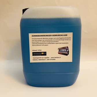 Tanningbedcleaner 10 liter