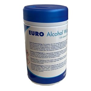 Euro alcohol wipes 150 pieces